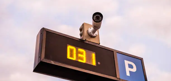 ANPR-Kameras für den Hotelparkplatz