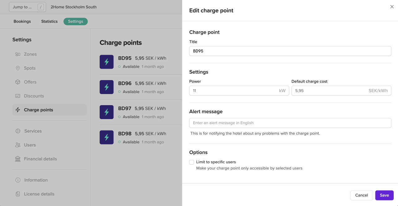 Screenshot of Laddning